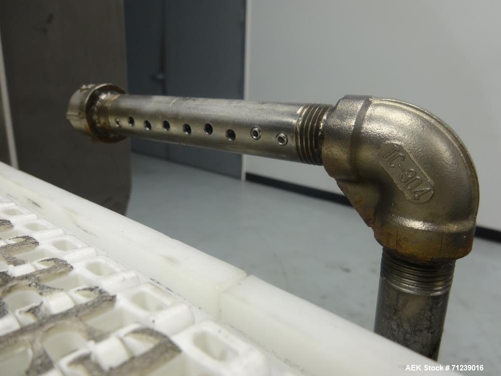 Used Lock Inspection Systems Model Met 30+ Metal Detector. Aperture size . Conveyor size.