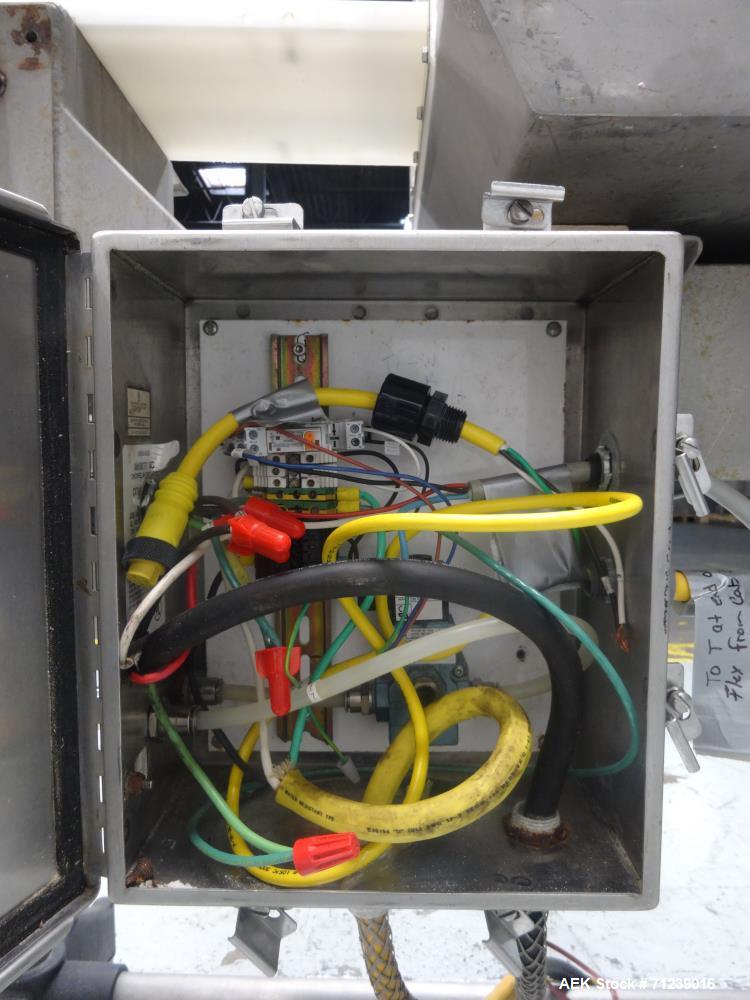 Used Lock Inspection Systems Model Met 30+ Metal Detector. Aperture size . Conveyor size.