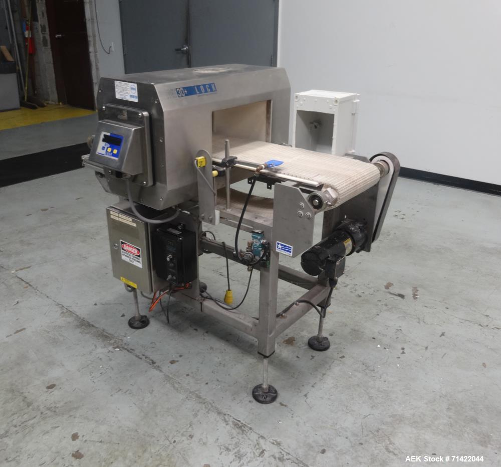 Used Loma Model Lock Met 30+ Conveyor Metal Detector