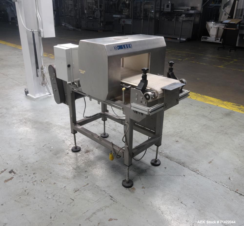 Used Loma Model Lock Met 30+ Conveyor Metal Detector