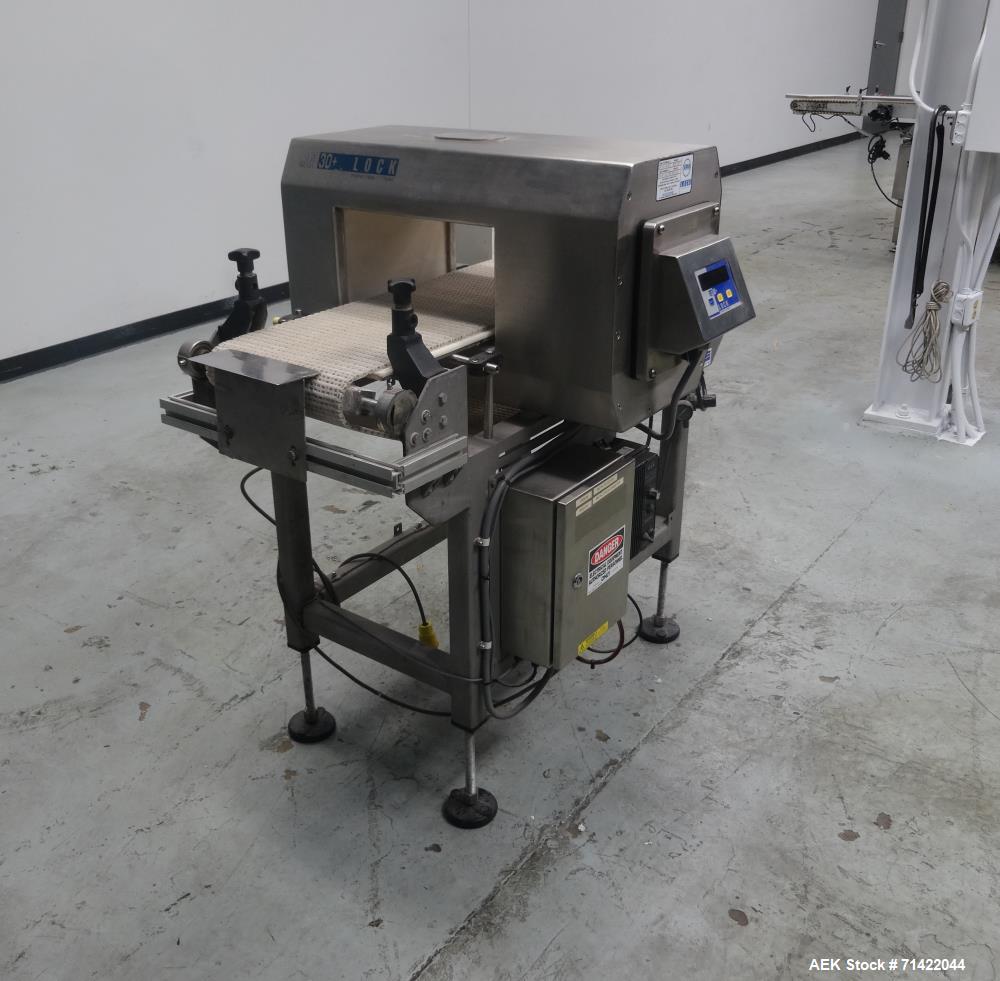 Used Loma Model Lock Met 30+ Conveyor Metal Detector