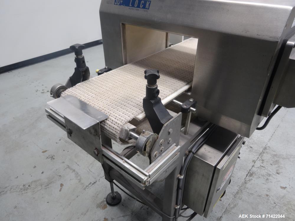 Used Loma Model Lock Met 30+ Conveyor Metal Detector