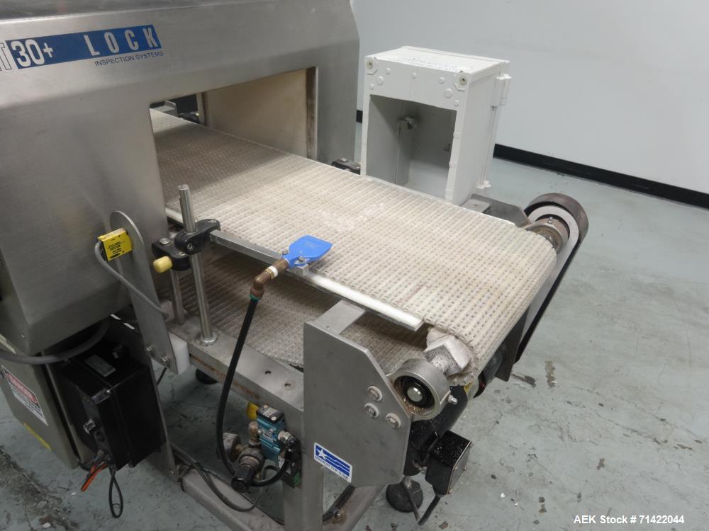 Used Loma Model Lock Met 30+ Conveyor Metal Detector