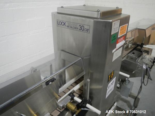 Used Lock Metal PassThru Metal Detector, model Metalchek 30CXE