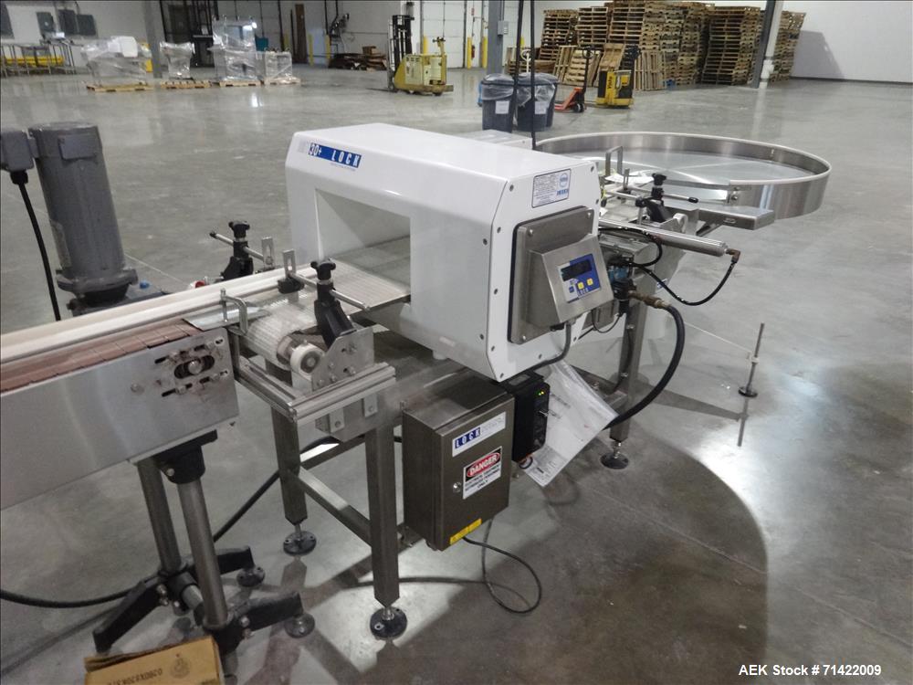Used Loma Systems Metal Detector Conveyor, Lock Met30+, Mft. Lock, Serial N. 32348/1, 2007 conveyor 5'L, Opening 14" W, 7"H Buyers Premium of 15% will be charged on all sales. Purchaser responsible f...