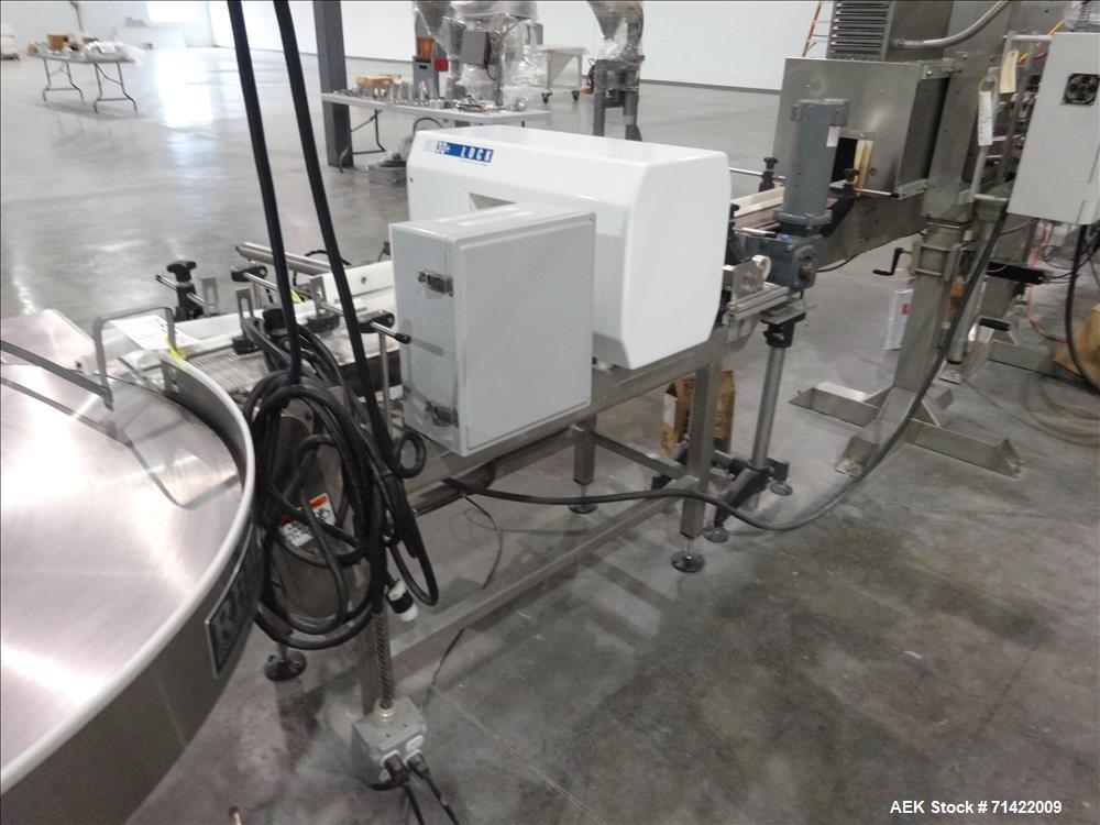 Used Loma Systems Metal Detector Conveyor, Lock Met30+, Mft. Lock, Serial N. 32348/1, 2007 conveyor 5'L, Opening 14" W, 7"H Buyers Premium of 15% will be charged on all sales. Purchaser responsible f...