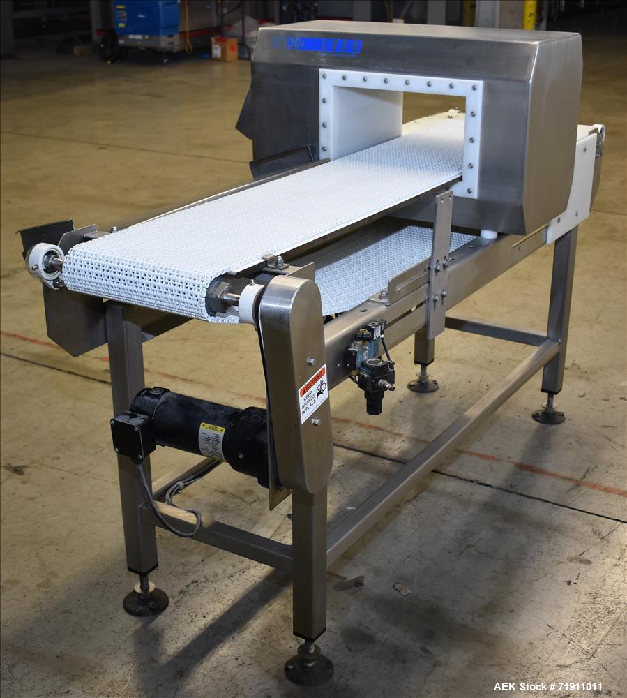 Used Lock Met 30 Plus Conveyor Mounted Metal Detector.