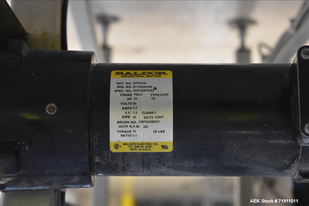 Used Lock Met 30 Plus Conveyor Mounted Metal Detector.
