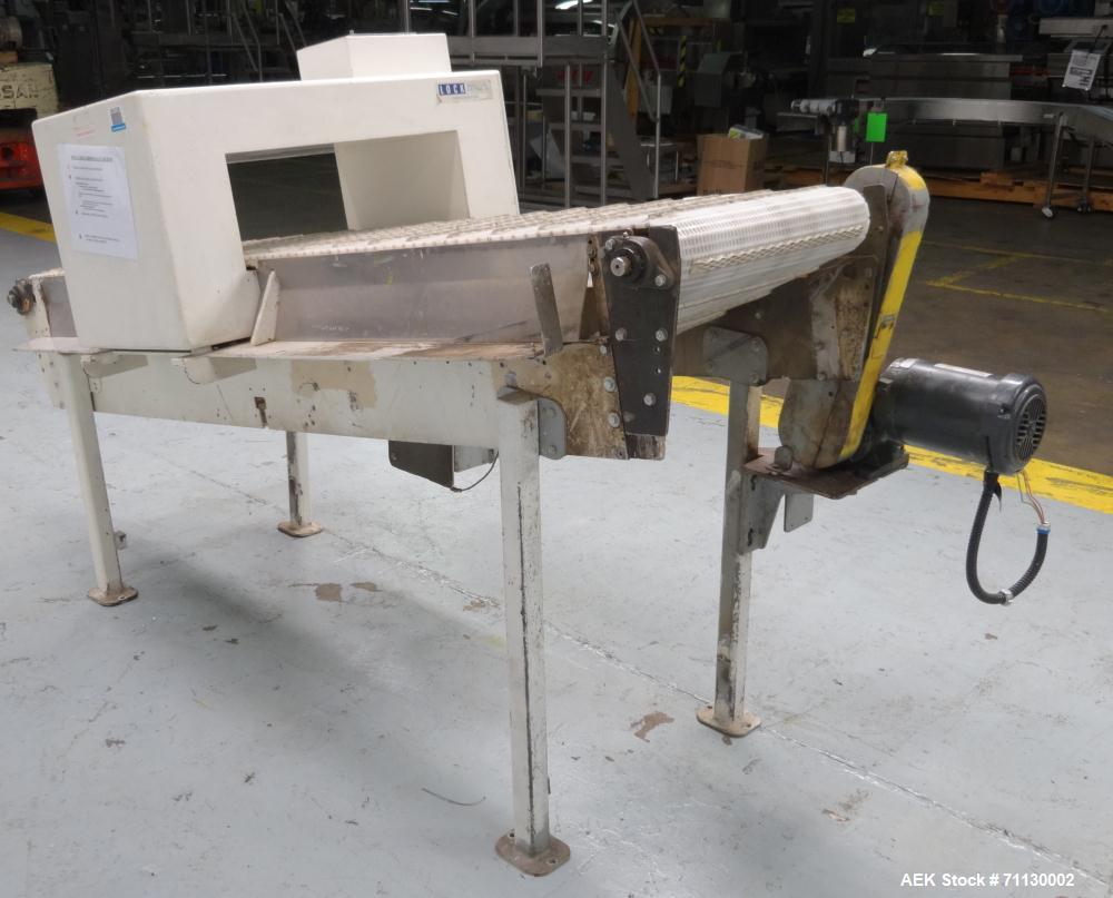 Used Lock Model 8X24 Conveyor Mounted Metal Detector