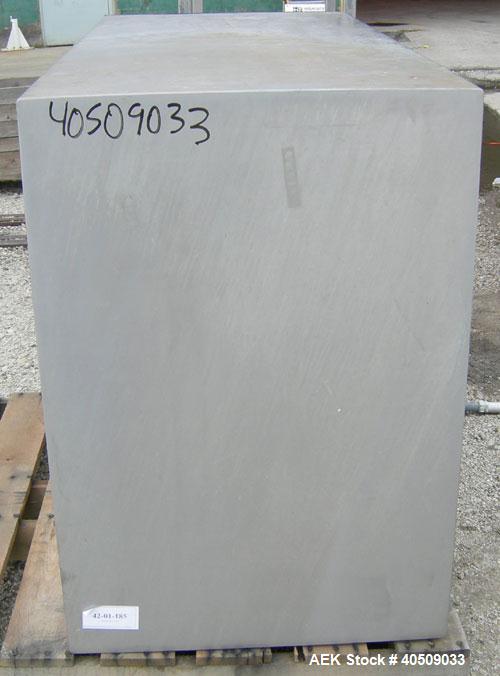 Used Loma Metal Detector, model 92/4664, 304 stainless steel. Aperature opening 38" wide x 20" tall x 27 1/2" deep. Includes a stainless steel stand.