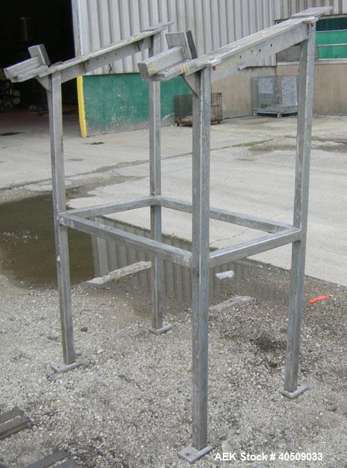 Used Loma Metal Detector, model 92/4664, 304 stainless steel. Aperature opening 38" wide x 20" tall x 27 1/2" deep. Includes a stainless steel stand.