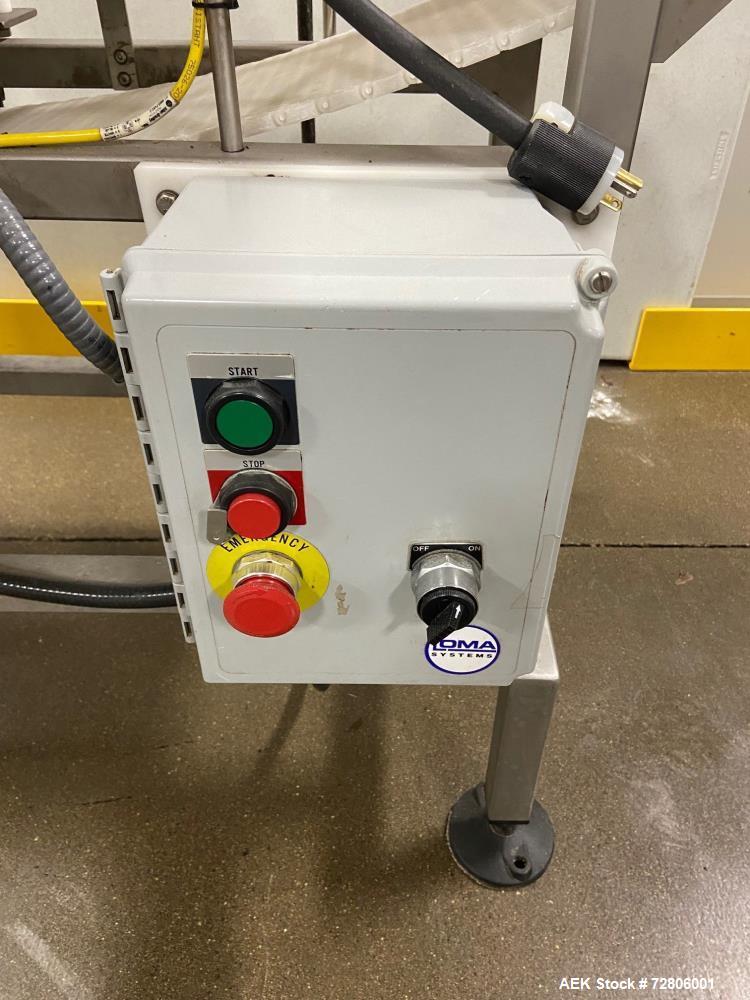Used Loma IQ3 Metal Detector and Food Grade Conveyor