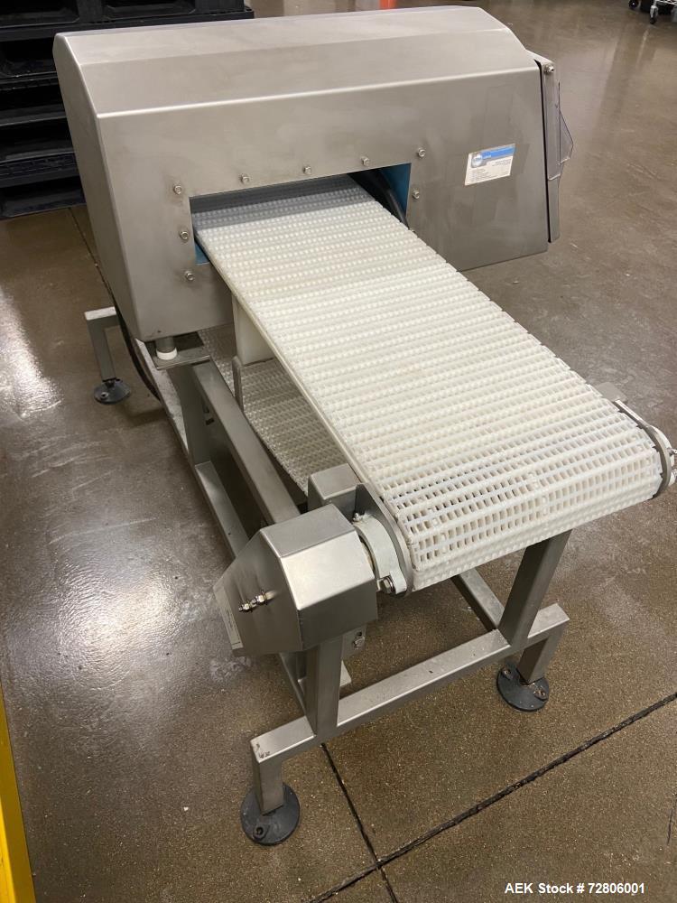 Used Loma IQ3 Metal Detector and Food Grade Conveyor