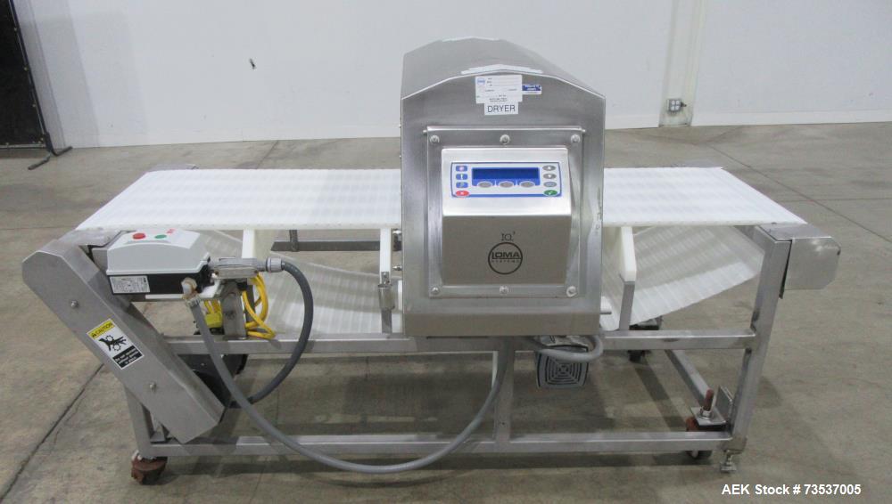 Used Loma IQ3 Conveyor Metal Detector 550MM x 250MM – For Sale