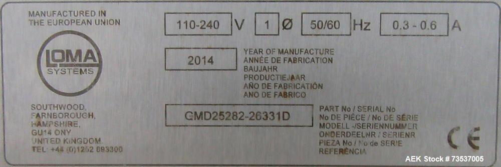 Used Loma IQ3 Conveyor Metal Detector 550MM x 250MM – For Sale