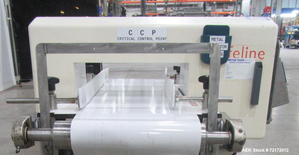 Mettler Toledo Safeline Conveyor Metal Detector – 14” x 4.5” Aperture System