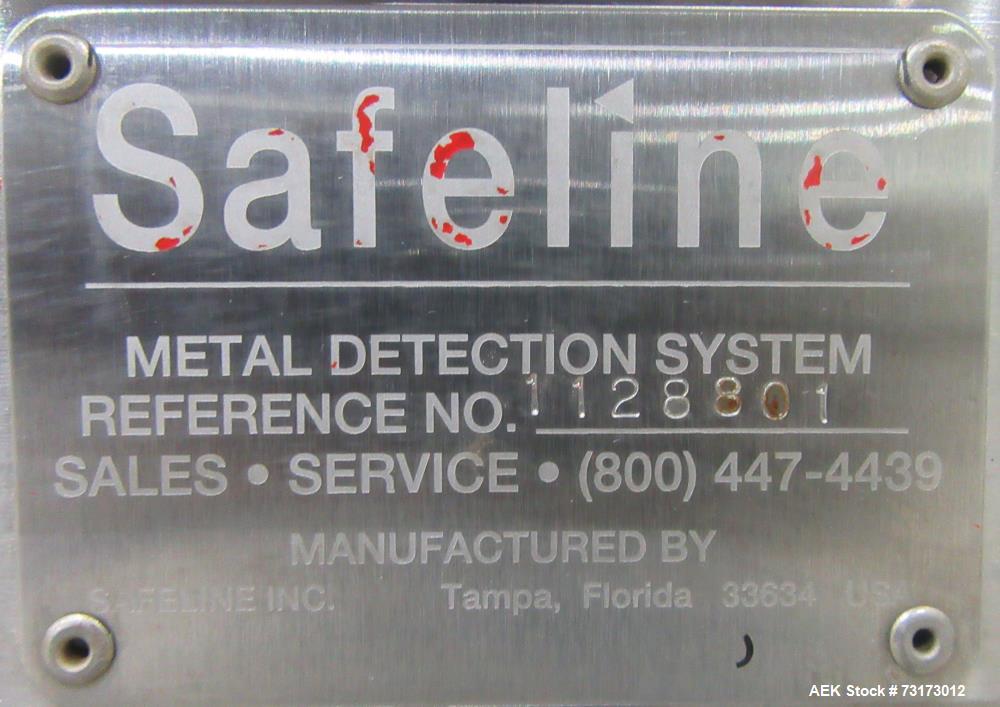 Mettler Toledo Safeline Conveyor Metal Detector – 14” x 4.5” Aperture System