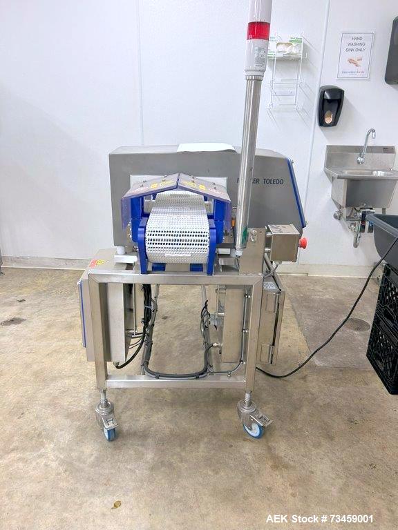 Used Mettler Toledo M31R Conveyor Metal Detector – 8" x 2" Aperture, Stainless Frame, Built 2023