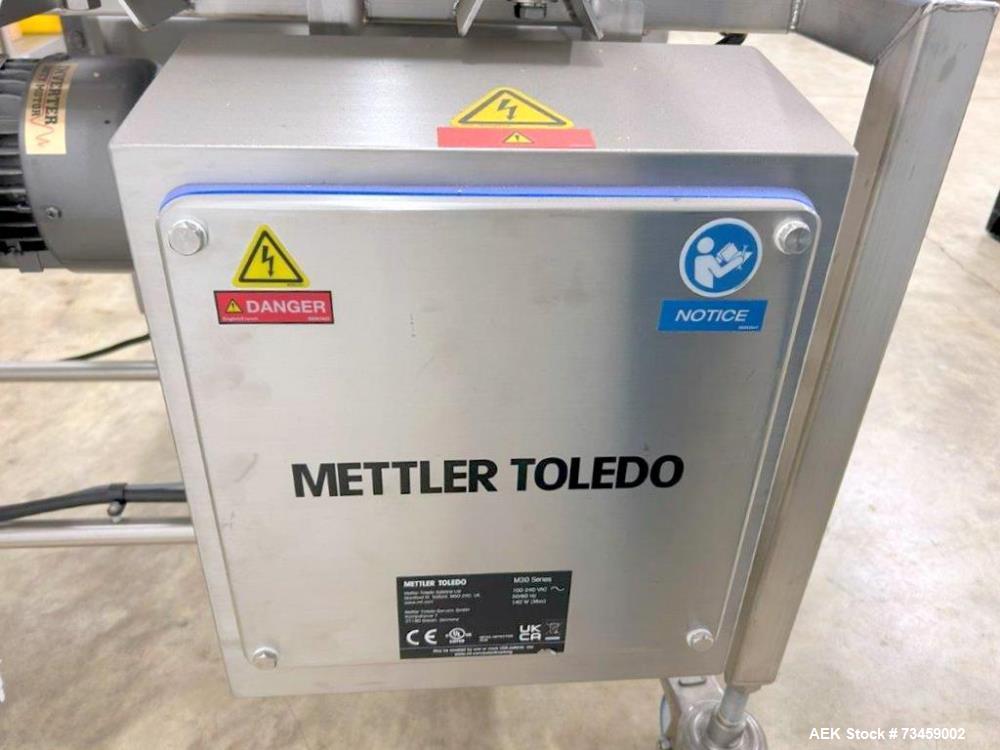 2023 Mettler Toledo M31R Inline Metal Detector – Compact Stainless Conveyor System