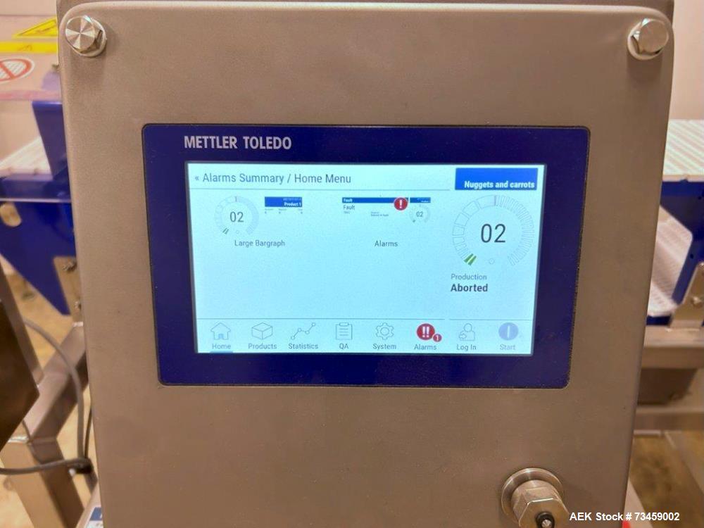 2023 Mettler Toledo M31R Inline Metal Detector – Compact Stainless Conveyor System