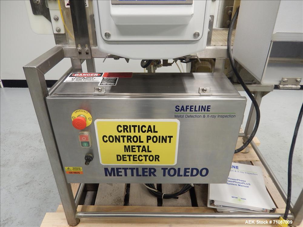 Used- Mettler-Toledo SafeLine PowerPhase Plus Model SL 1500 Metal Detector