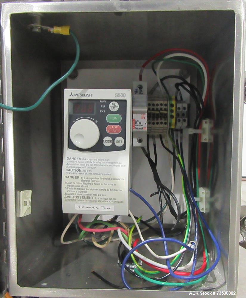 Safeline SL1500 Conveyor Mounted Metal Detector – 6" Aperture, Allen Bradley