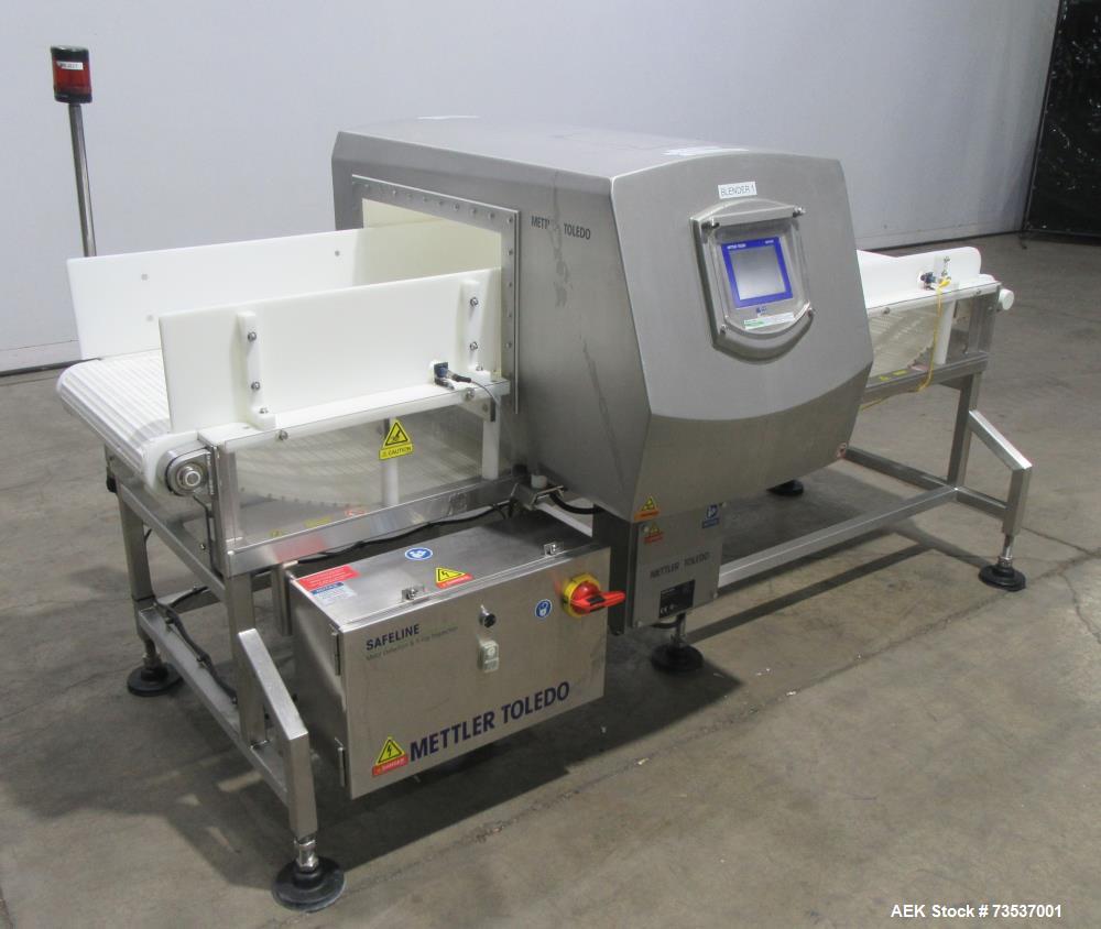 Used Mettler Toledo SL2000 Safeline Metal Detector with 21.5” x 10.5” Aperture