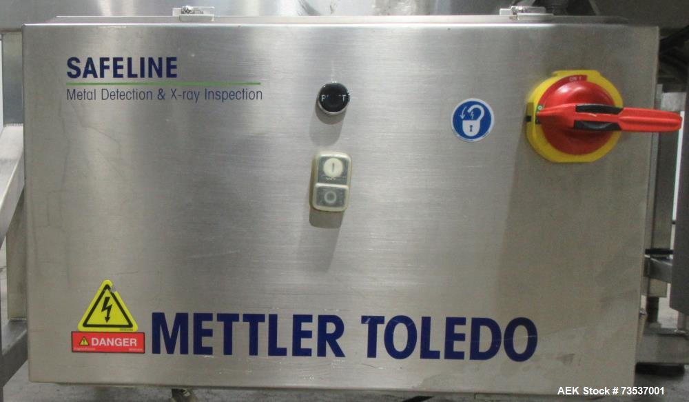 Used Mettler Toledo SL2000 Safeline Metal Detector with 21.5” x 10.5” Aperture