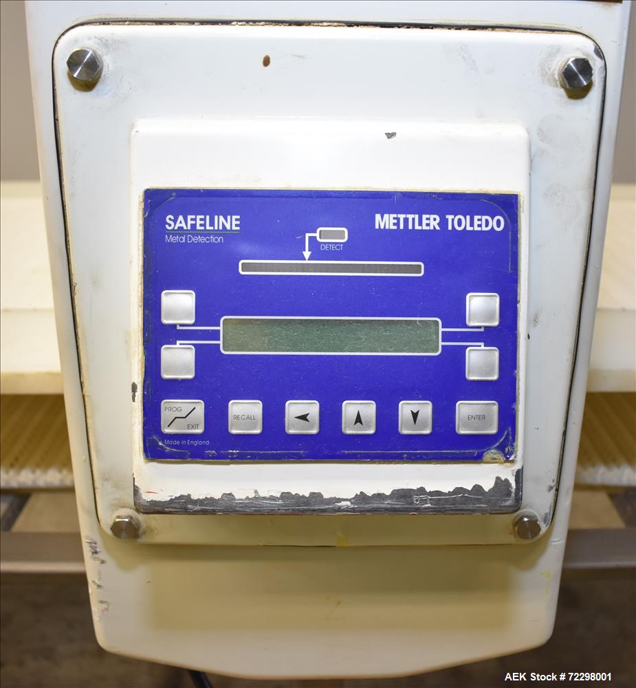 Used Mettler Toledo Safeline Conveyor Mounted Metal Detector