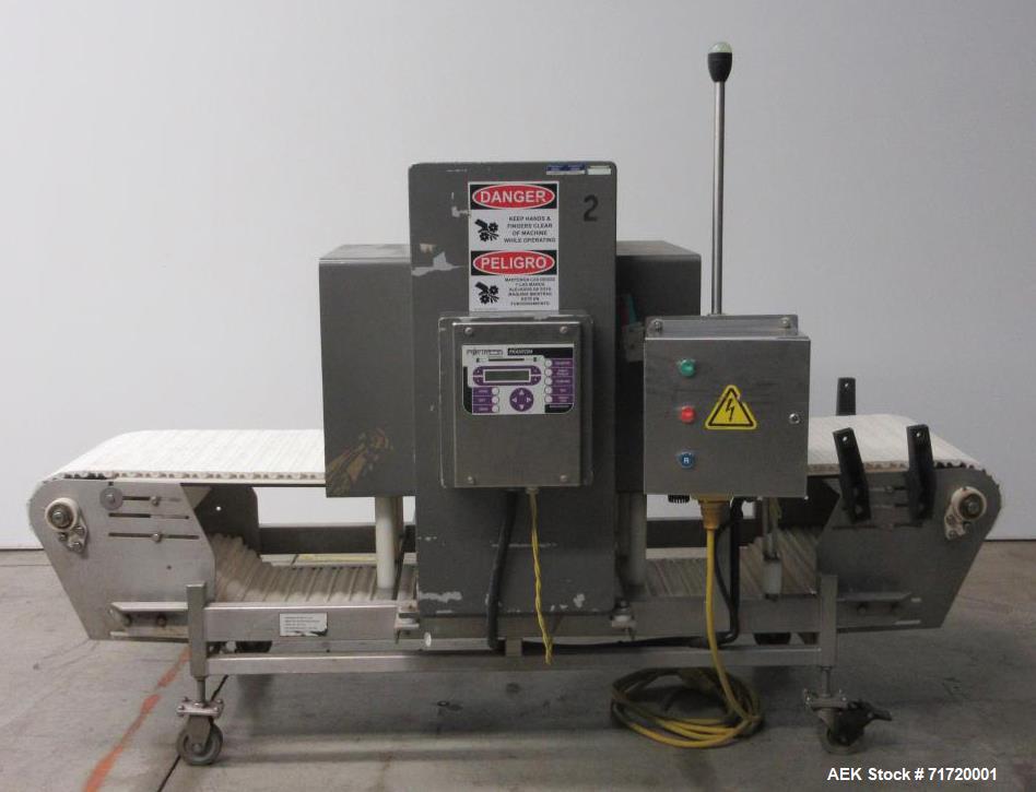 Used Fortress Phantom Conveyor-Mounted Metal Detector