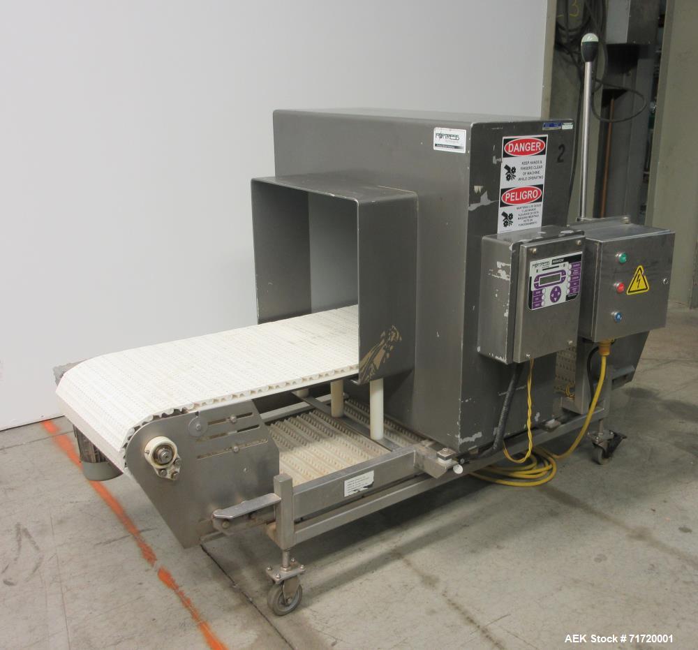 Used Fortress Phantom Conveyor-Mounted Metal Detector