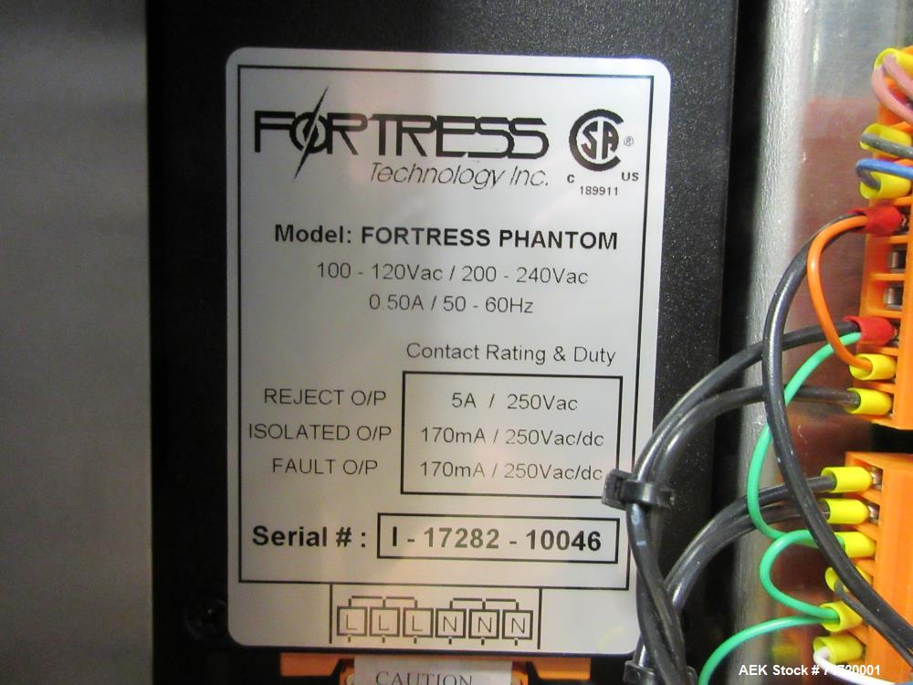 Used Fortress Phantom Conveyor-Mounted Metal Detector