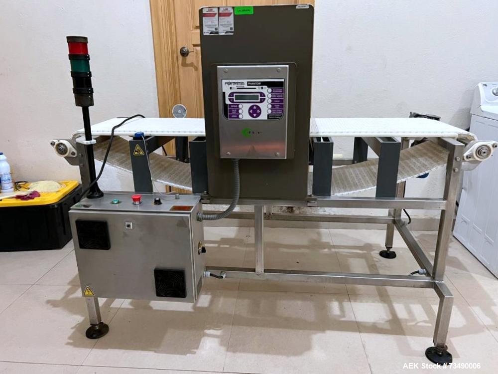 Used Fortress Technology Metal Detector – Model Phantom | 10.5" x 13" Aperture | Ferrous & Non-Ferrous | Food & Pharma Safe