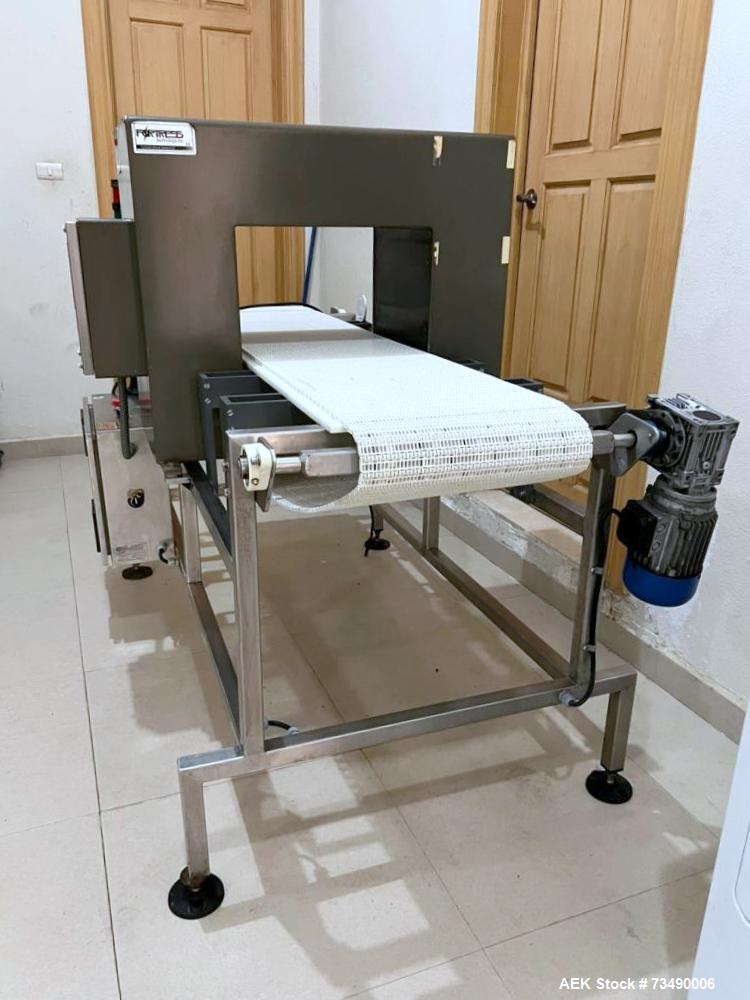 Used Fortress Technology Metal Detector – Model Phantom | 10.5" x 13" Aperture | Ferrous & Non-Ferrous | Food & Pharma Safe