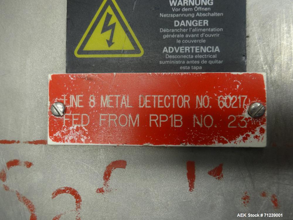 Used Mettler-Toledo Safeline Model Powerphase Plus Metal Detector