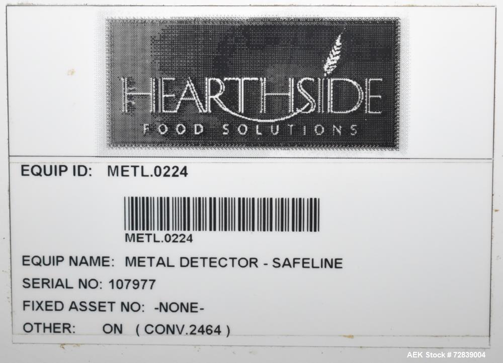 Used Safeline Mettler Toledo PowerPhase Plus Metal Detector – 31.5" x 3" Aperture