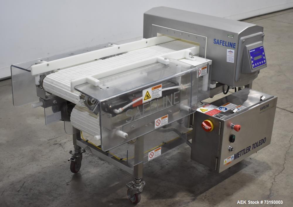 Used Safeline SL2000 Conveyor Mounted Metal Detector – 13.75" x 4" Aperture