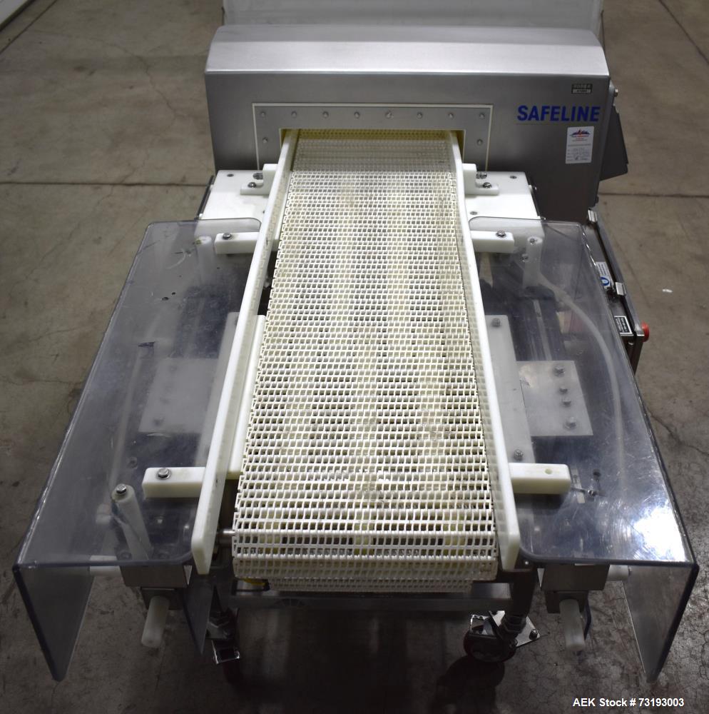 Used Safeline SL2000 Conveyor Mounted Metal Detector – 13.75" x 4" Aperture