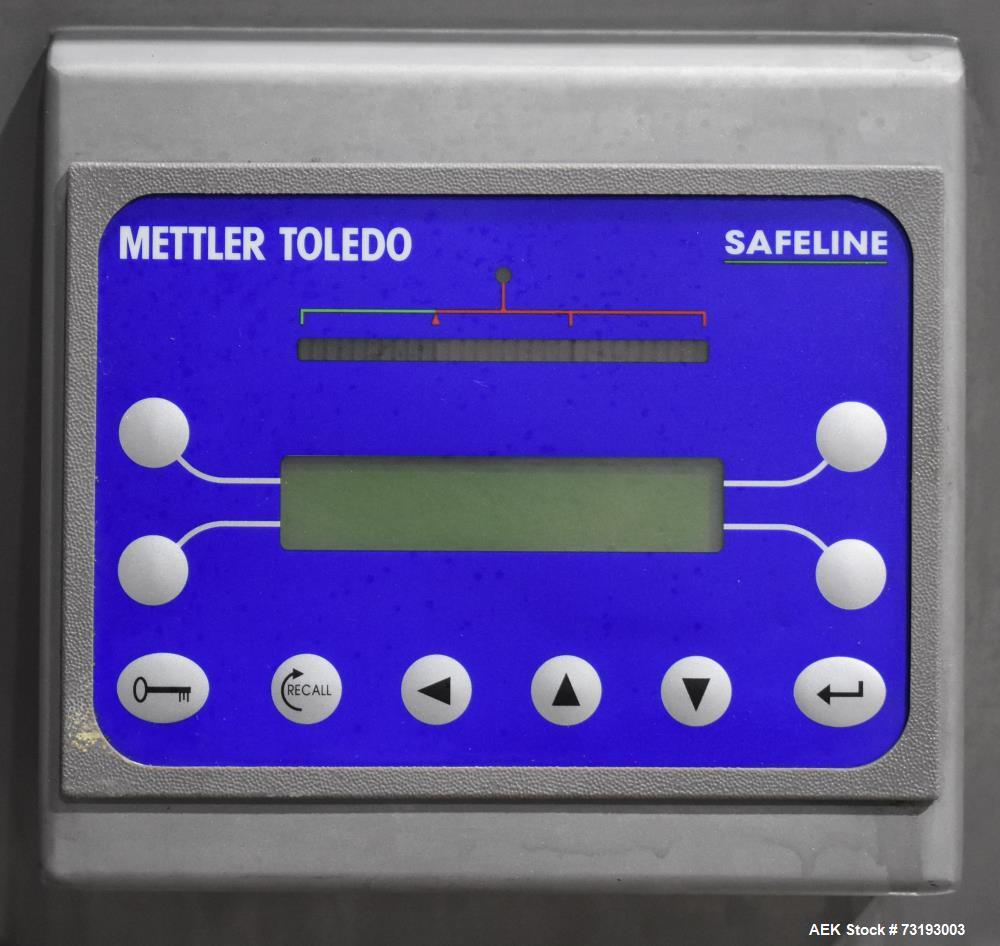 Used Safeline SL2000 Conveyor Mounted Metal Detector – 13.75" x 4" Aperture