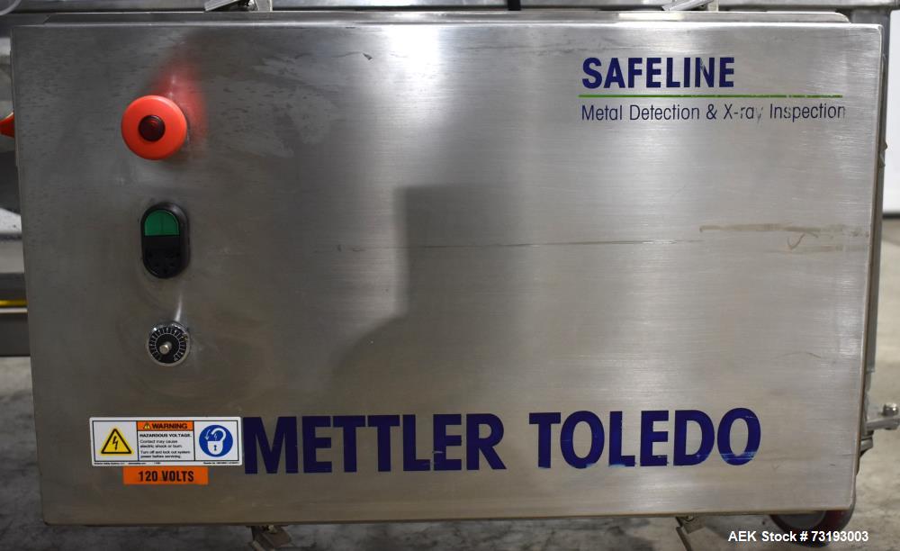 Used Safeline SL2000 Conveyor Mounted Metal Detector – 13.75" x 4" Aperture