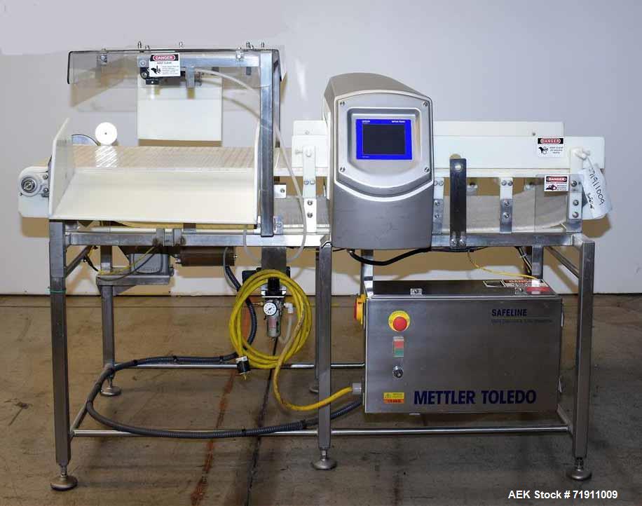 Used Safeline Conveyor Mounted Metal Detector, Model SL1500.