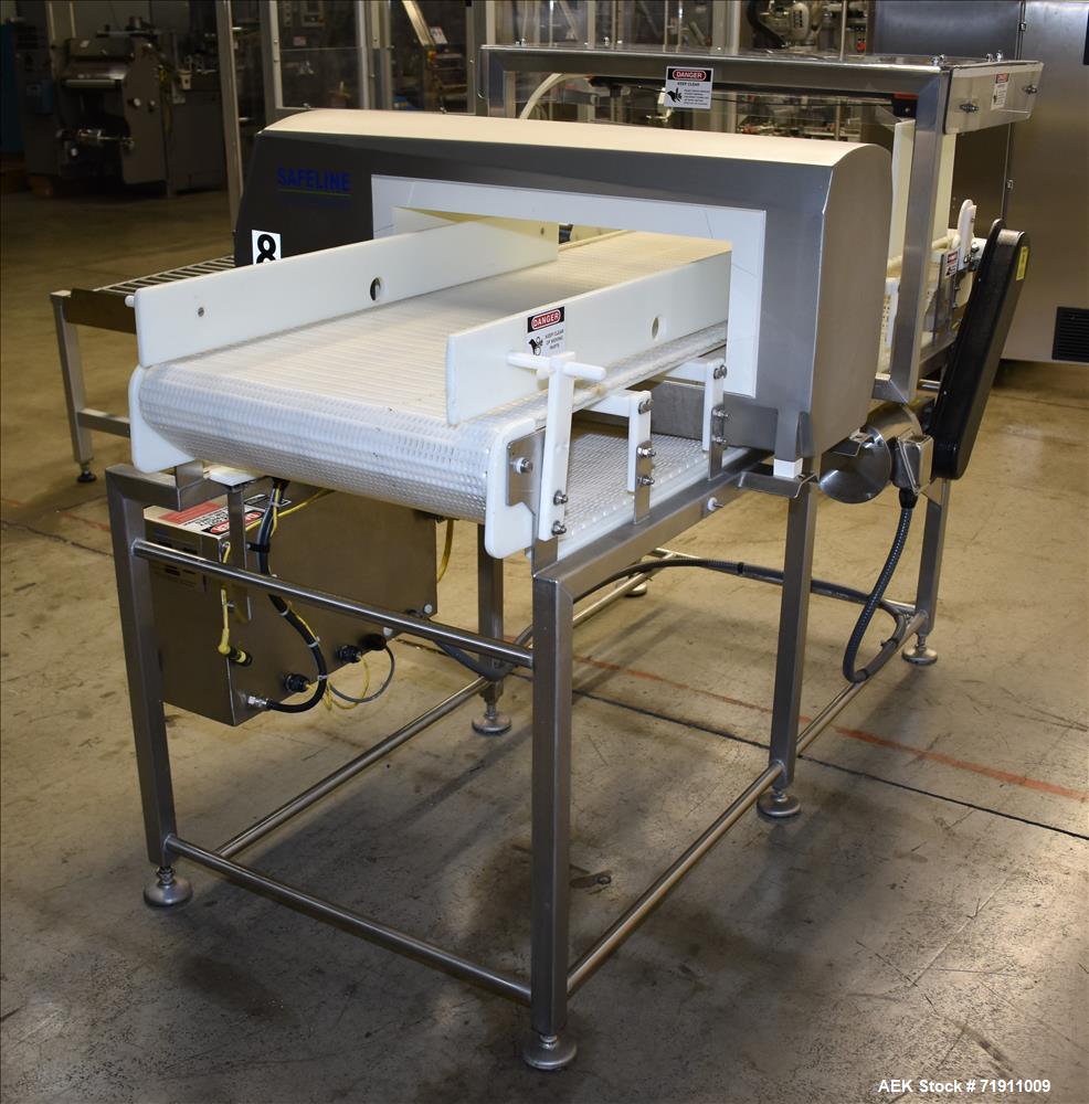 Used Safeline Conveyor Mounted Metal Detector, Model SL1500.