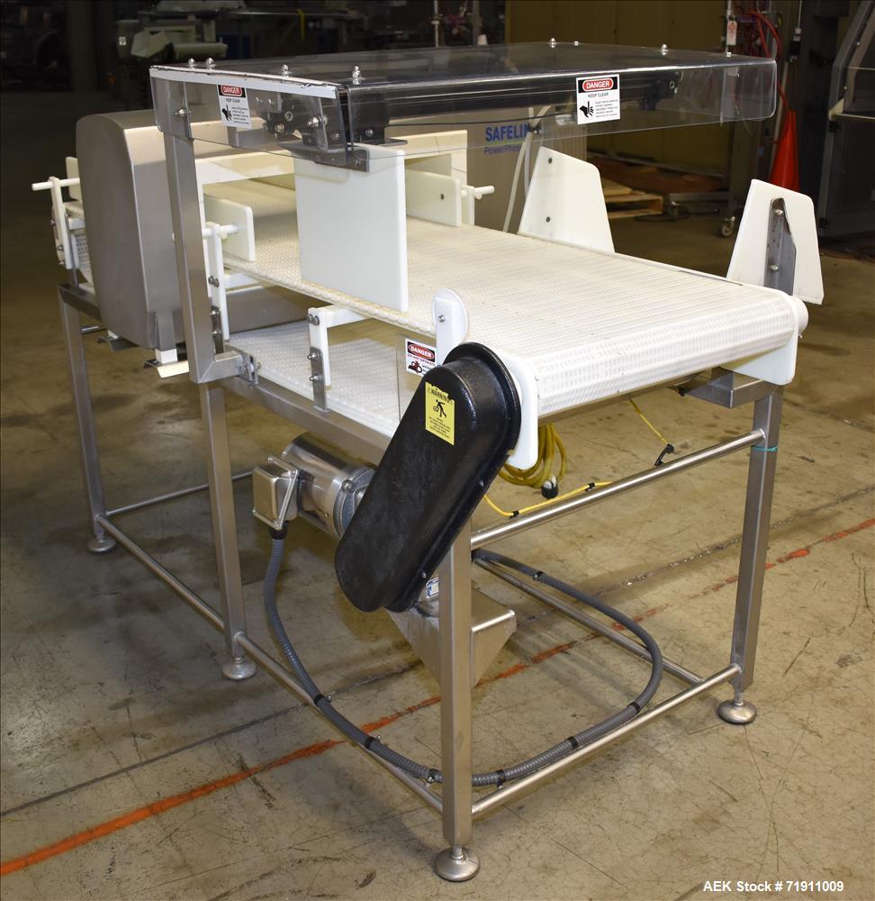 Used Safeline Conveyor Mounted Metal Detector, Model SL1500.