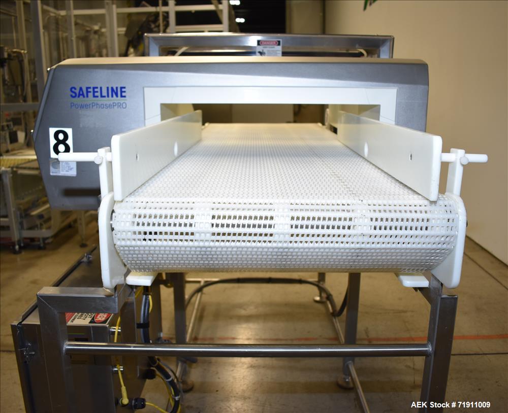 Used Safeline Conveyor Mounted Metal Detector, Model SL1500.
