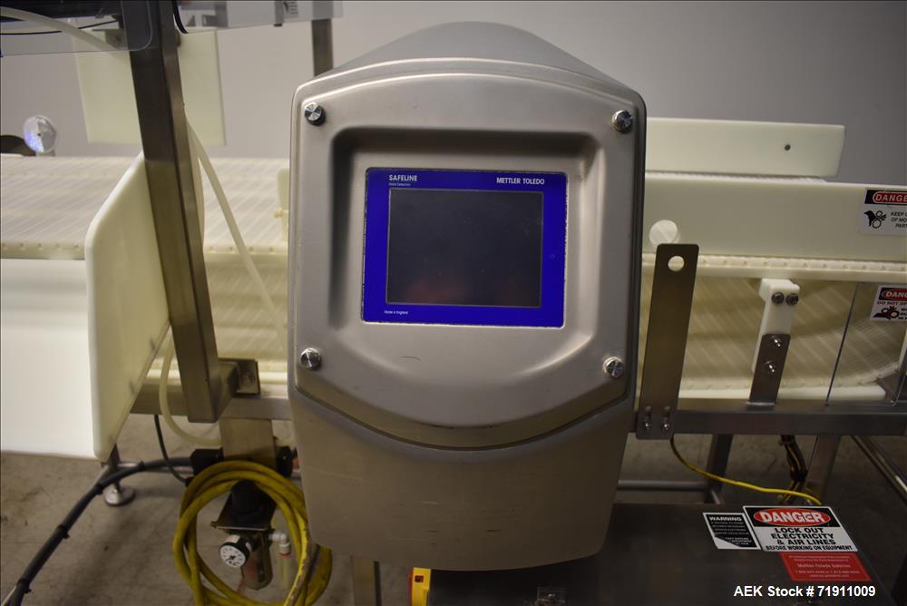 Used Safeline Conveyor Mounted Metal Detector, Model SL1500.