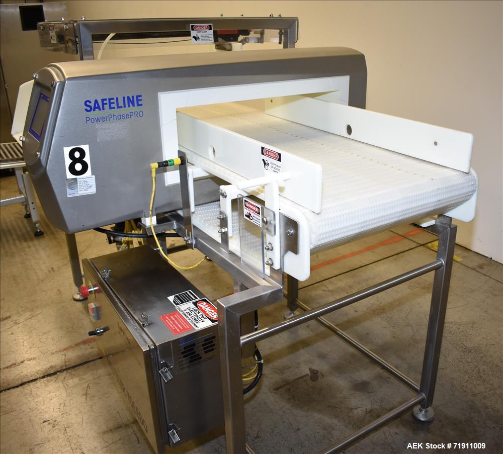 Used Safeline Conveyor Mounted Metal Detector, Model SL1500.