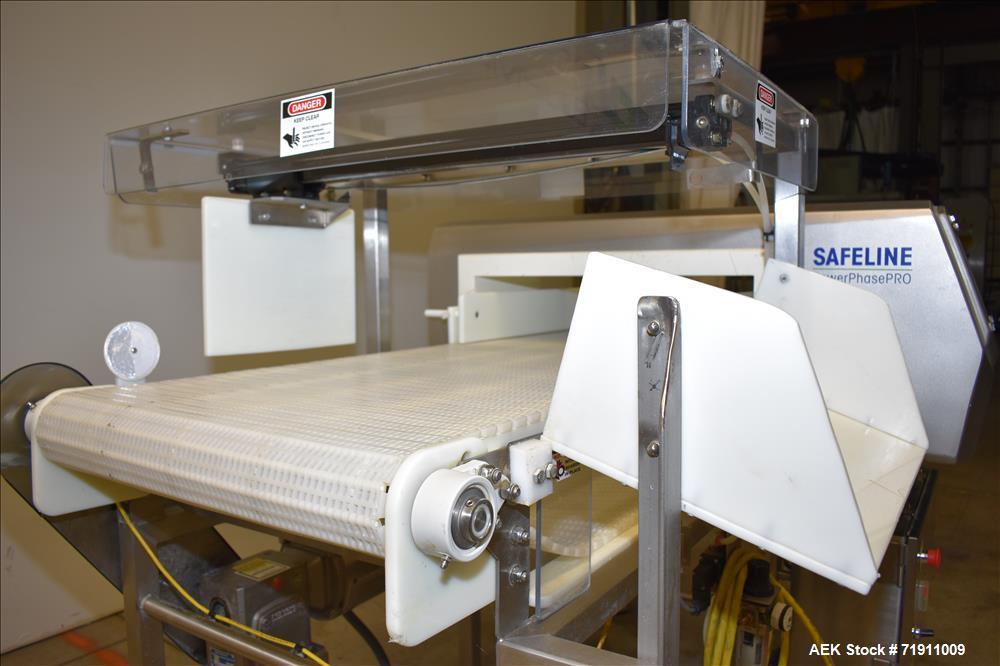 Used Safeline Conveyor Mounted Metal Detector, Model SL1500.