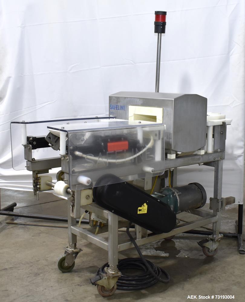 Used Mettler Toledo Safeline SL2000 Conveyor Metal Detector – 8" x 3" Aperture