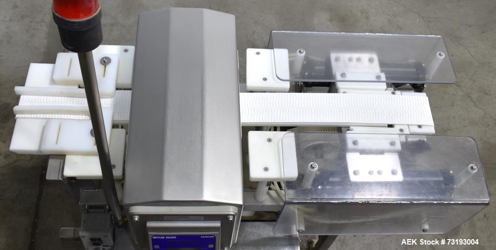 Used Mettler Toledo Safeline SL2000 Conveyor Metal Detector – 8" x 3" Aperture