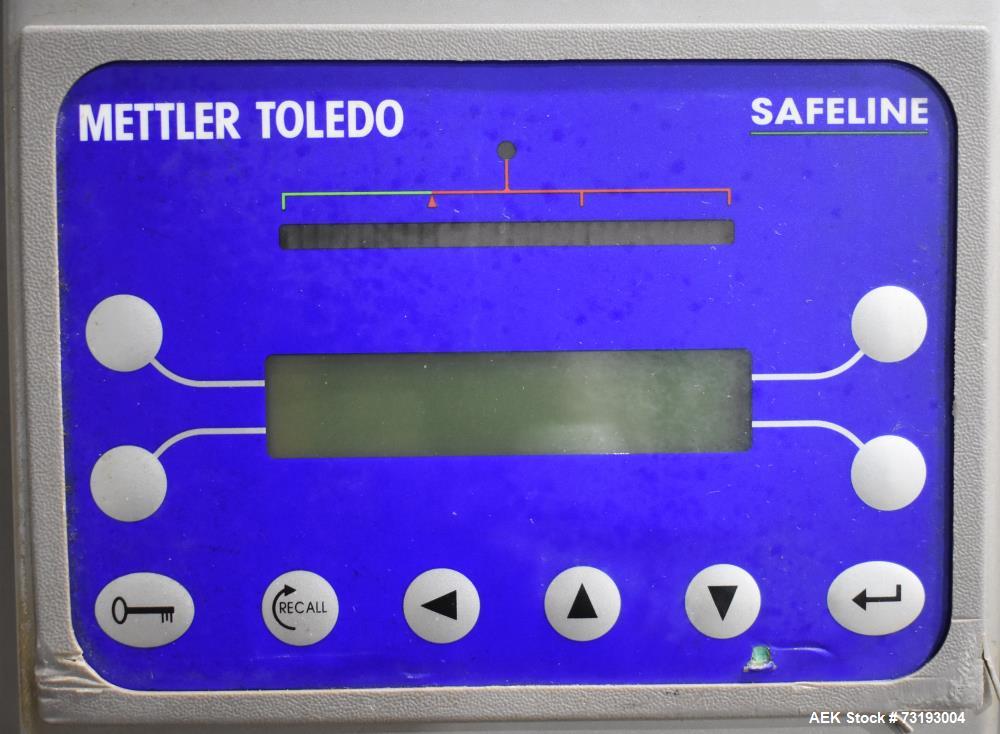 Used Mettler Toledo Safeline SL2000 Conveyor Metal Detector – 8" x 3" Aperture